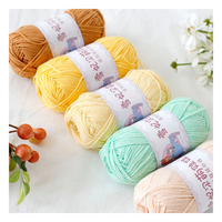 2025 Hot Selling 4 Strand Milk Cotton Blended Yarn 16S High Tenacity Anti-Pilling Super Soft Eco-Friendly Recyclable Weaving
