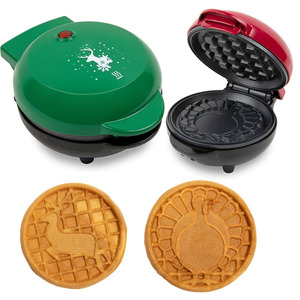 Máquina <span class=keywords><strong>de</strong></span> hacer waffles belgas antiadherente, 2 rebanadas, con luces <span class=keywords><strong>de</strong></span> calefacción estables, sandwichera - Product Image 6