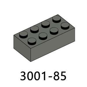 100g/Sacchetto N.3001 Mattoncini 2X4 in 4 <span class=keywords><strong>Colori</strong></span> Diversi, Blocchi da Costruzione in Plastica, Giocattoli Regalo per Bambini - Product Image 6