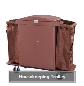 Chariot pour hôtel Équipement commercial Structure en acier Chariot à linge Chariot pour chambre de service Caractéristiques d'entrée pour les hôpitaux Hôtels - Product Image 6
