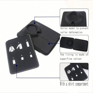 Premium EVA Black Shirt Storage Bag Case Anti-Wrinkle Travel Display Garment Bag 3D Ventilation Waterproof for Suitcase/Closet - Product Image 6