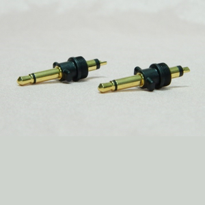 2 adet/çift Mini 3.5mm Mono fiş altın kaplama 1/8 "<span class=keywords><strong>Final</strong></span> SONOROUS IV VI <span class=keywords><strong>VIII</strong></span> X için 2 direkleri - Product Image 5