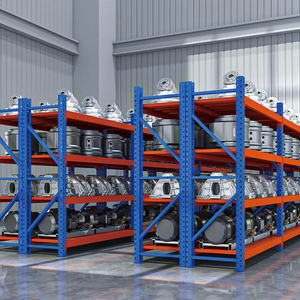 رفوف معدنية شديدة التحمل 4 طبقات قابلة للتعديل بدون مسامير، رفوف تخزين فولاذية للمستودعات والجراجات - Product Image 5