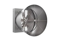 Ventilateur mural papillon Giga+ en acier inoxydable de haute qualité 1,1 kW 380 V 60 Hz pour élevage et abris d'animaux