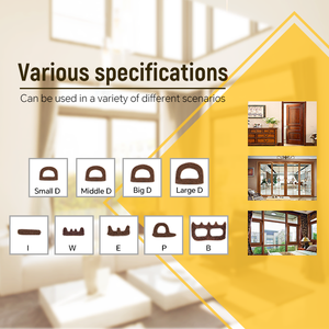 Junta de <span class=keywords><strong>Goma</strong></span> Impermeable y Antipolvo, Junta de Espuma EPDM Irregular para Puertas y <span class=keywords><strong>Ventanas</strong></span> con Servicio de Corte y Tamaños Personalizados - Product Image 4