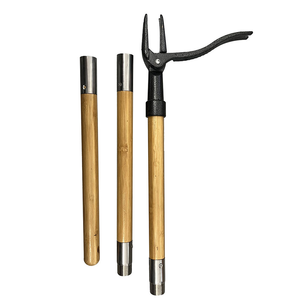 Heavy-duty and Practical Garden Horticultural Hand <b>Tool</b> 3-section Long Handle 4-claw Manual Weeding <b>Tool</b> - Product Image 2