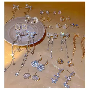 Fashion Koreaanse Sieraden 925 Zilveren Oorbellen Bisuteria Hoop Earring