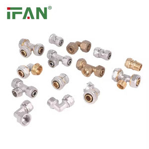 IFAN High Quality GB-T 18992 <strong>PEX</strong> Al <strong>PEX</strong> <strong>Fitting</strong> Double Color PN25 Brass Compression <strong>Fitting</strong> 16-32MM Water Supply <strong>PEX</strong> <strong>Fittings</strong> - Product Image 4