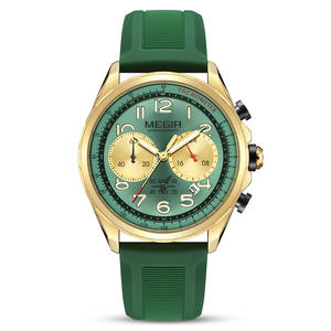 2025 nuevo reloj cronógrafo deportivo multifuncional para hombre, elegante reloj de pulsera de cuarzo informal - Product Image 4