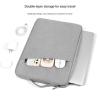 Housse d'ordinateur portable Shengbeier St. Bell Fashion Sleek en polyester, antichoc, étanche, rétractable, portable, pour tablette, physiologique