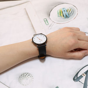 Pour pour huawei Gt5 <span class=keywords><strong>Pro</strong></span> Bracelet de montre 22mm mince en cuir véritable Bracelet de montre intelligente pour Redmi <span class=keywords><strong>Watch</strong></span> <span class=keywords><strong>5</strong></span> Lite - Product Image 6