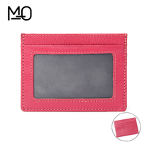 Portefeuille de permis de conduire MO PU tendance, porte-cartes, porte-monnaie, pince à cartes de crédit et professionnelles, ultra-mince 9,3 mm, étui à cartes en cuir pleine fleur