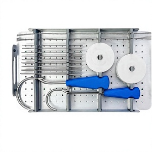 Caja organizadora vacía para tornillos, fragmentos pequeños, tornillos corticales de bloqueo 3.5 y tornillos cancellous 4.0, para instrumentos quirúrgicos ortopédicos - Product Image 2
