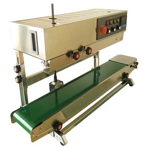 Machine de scellage verticale pour sacs/films plastiques industriels avec impression de date pour l'emballage de boissons - Product Image 5