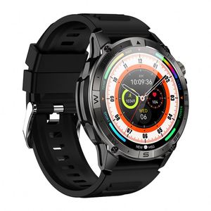 Reloj inteligente HK08 AMOLED con pantalla redonda con GPS, brújula NFC IP68, rastreador de ejercicios a prueba de agua, reloj inteligente para deportes al aire libre para hombres - Product Image 4