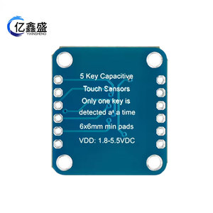 AT42QT1070 โมดูลเซ็นเซอร์สัมผัสแบบคาปาซิทีฟ 5 จุด แบบสแตนด์อโลน 5 ปุ่ม - Product Image 5