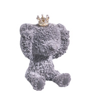 Usine directe nouveauté petit ours suspendu voiture désodorisant logo personnalisé voiture parfum parfum huile essentielle diffuseur de roseau