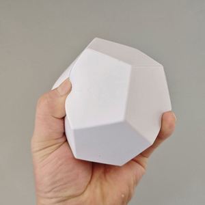 12 Face Dice Shaped for Soft PU Foam Stress <b>Ball</b> with Colorful Print for Kids Play Pressure Relief - Product Image 3