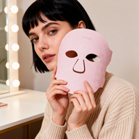 Masque de luminothérapie rouge 4D ODM OEM 510k, masque rouge 850 LED infrarouge pour le soin de la peau du visage