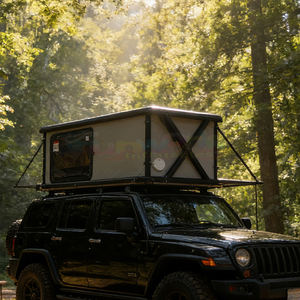 Carpa de Techo Ligera para Acampar al Aire Libre, Carpa de Techo Rígida de Aluminio para las Cuatro Estaciones, Tente De Toit Australia - Product Image 5