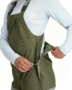 Pantalon de pêche pour femme OEM, taille et couleur personnalisées, imperméable et respirant, pantalon de pêche à la ligne - Product Image 3
