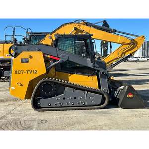 Nouveau chargeur original de rondelle de patin de chenille de 75hp 1360KG XC7-TV12 chargeur de rondelle de patin d'EPA avec le moteur de la rangée 4F - Product Image 3