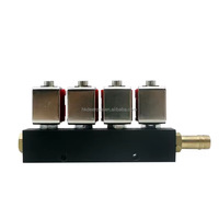 Kit de conversion de carburant automobile GPL/GNC - Unité de contrôle d'injection à rail 23 Ohms 4 cylindres pour accessoires moteur