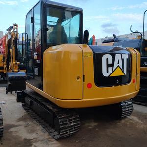 Excavadora de Orugas Usada Caterpillar CAT305.5E de Buen Rendimiento, Excavadora Pequeña CAT305.5E2, Excavadora Hidráulica en Buenas Condiciones - Product Image 2