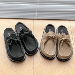 Summer new style outdoor thick-soled sandals versatile one-piece <b>slip</b>-on soft-soled flip-flops comfortable toe-cap <b>half</b> sandals - Product Image 1