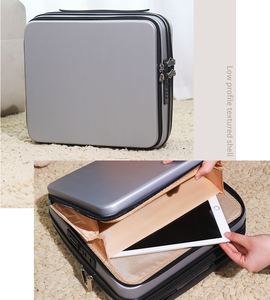 Maleta de Viaje Rígida Impermeable de 16 Pulgadas, Ligera y de Gran Capacidad, de ABS, para Cosméticos, para Hombre y Mujer, en Oferta - Product Image 3