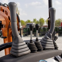 Machines de terrassement HIGHTOP du Shandong, excavatrice HT10, mini-excavatrice sur chenilles HT12, agriculture, DIGGER, meilleur prix