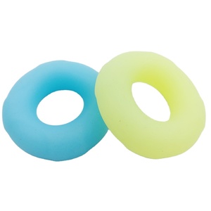 Regolabile 60mm piacere O pene anelli morbido elastico Silicone cazzo anello Set Sex Toy per gli uomini stimolazione erezioni più dure - Product Image 5