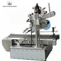 Machine d'étiquetage automatique à alimentation continue IPS ST-L106D, large plage de tailles d'étiquettes pour sachets en plastique et sacs en papier