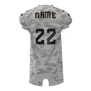 Uniforme de fútbol americano para hombre, uniforme de fútbol americano con estampado completo, producto de equipo de nivel superior, deportivo, barato, nuevo estilo - Product Image 3