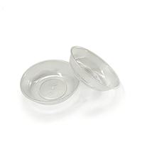 Bol à sauce rond transparent en PS jetable pour les restaurants et les fournitures de livraison