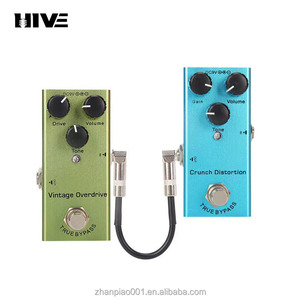 Câble audio coudé HIVE30CM 6,35 mm (1/4 pouce) pour effets et accompagnement, blindé anti-bruit, pièce unique - Product Image 6
