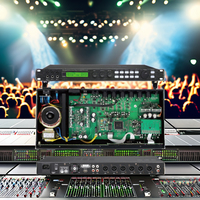 Microphone de mixage DSP transfrontalier extérieur performance KTV préamplificateur analogique anti-sifflement
