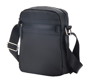 Borsa a <span class=keywords><strong>tracolla</strong></span> Vintage nera piccola da <span class=keywords><strong>uomo</strong></span> in <span class=keywords><strong>pelle</strong></span> PU con <span class=keywords><strong>tracolla</strong></span> regolabile con cinturino per lavoro da esterno chiusura con cerniera - Product Image 2
