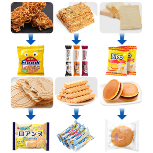 Ngang tự động bánh thương mại bánh mì và Biscuit máy đóng gói thực phẩm - Product Image 3