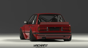 Kit de Carrocería de Fibra de Vidrio para BMW E30 Coupé de <span class=keywords><strong>1984</strong></span> a 1991, Estilo GRD PD, Incluye Labio Frontal, Guardabarros, Faldones Laterales y Alerón Trasero - Product Image 4