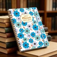 Grenzüberschreitend Versandfertiger Spiral-Wochenplaner 2027-2031 Geschäftsnotizbuch mit Englischen Innenseiten Spiralbindung Geschenk