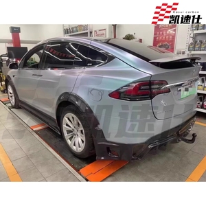 ชุดแต่งดิฟฟิวเซอร์หลังคาร์บอนไฟเบอร์ทรง Topcar สำหรับ <span class=keywords><strong>Tesla</strong></span> <span class=keywords><strong>Model</strong></span> <span class=keywords><strong>X</strong></span> รุ่นปรับ<span class=keywords><strong>แต่ง</strong></span> - Product Image 5