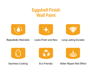 Nouvelle peinture artistique professionnelle effet coquille d'œuf pour salon et chambre, revêtement mural anti-moisissure <span class=keywords><strong>de</strong></span> qualité supérieure avec finition élégante - Product Image 3