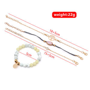 Fashion Jewelry <b>Sets</b> Women's Geometric Crystal Rhinestone <b>Bracelet</b> <b>Set</b> Gift 2024 - Product Image 4