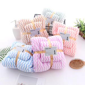 Serviette <span class=keywords><strong>de</strong></span> <span class=keywords><strong>bain</strong></span> et <span class=keywords><strong>de</strong></span> <span class=keywords><strong>plage</strong></span> en microfibre corail à carreaux tissés, séchage rapide, ensemble large et épais, douce pour adultes - Product Image 4