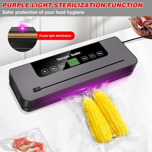 Sellador de Alimentos al Vacío Automático de Alta Calidad con Pantalla Táctil, Bomba Potente, Conservador Eléctrico Doméstico para Materiales Plásticos, Uso en Autocaravanas - Product Image 5