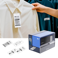 MS-CH650 Dickkarten-Drucker Thermotransfer-Kartendrucker für Kleidungsetiketten, Papieretiketten, 55mm Breite, Automatischer Einzug