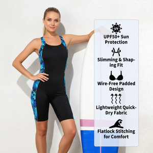 <span class=keywords><strong>Maillot</strong></span> <span class=keywords><strong>de</strong></span> <span class=keywords><strong>bain</strong></span> une <span class=keywords><strong>pièce</strong></span> personnalisé pour <span class=keywords><strong>femme</strong></span>, avec protection solaire UPF50, intégré au soutien-gorge, pour la natation, le surf et la baignade - Product Image 2