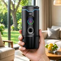 Dispositif de gestion de la chaleur électronique rechargeable de luxe personnalisé en gros avec éclairage LED et boîte cadeau pour le voyage, conforme aux normes de sécurité OEM ODM