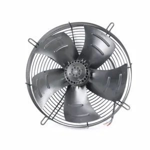 External rotor axial flow HVAC condenser evaporator Computer fan energy-saving low-noise ducted fan